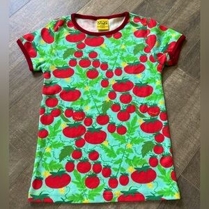 Duns of Sweden Tomato Tee Shirt Size 116